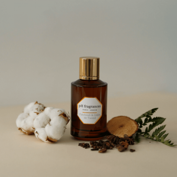 Parfum clean Patchouli & Cèdre de Tweed pH fragrances 50ml
