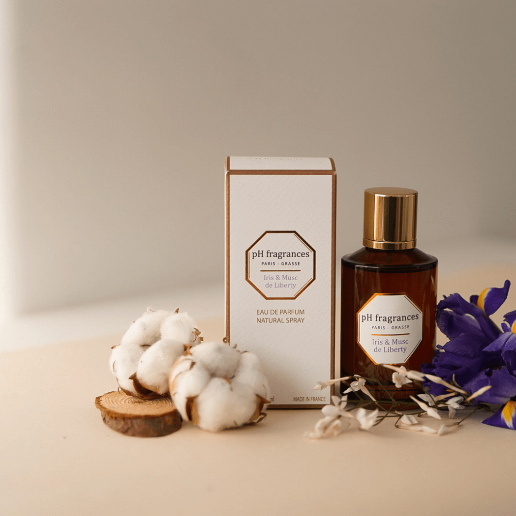 Parfum naturel Iris & Musc de Liberty clean pH fragrances