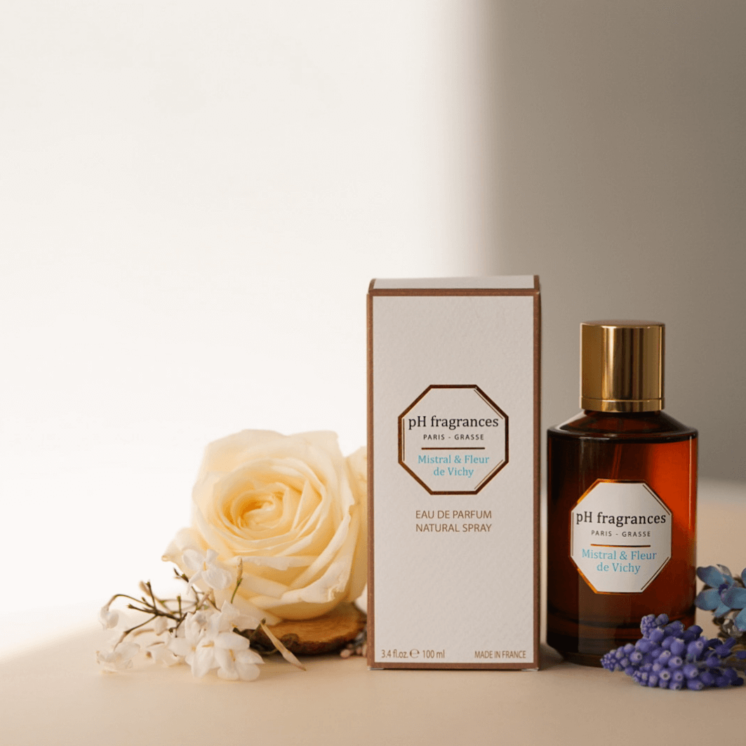 Parfum d'exception Mistral & Fleur de Vichy naturel pH fragrances